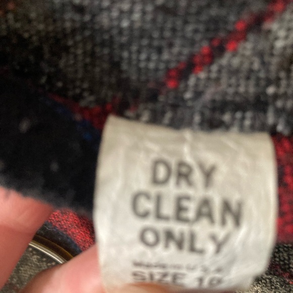 Vintage accordian pleated wool skirt from the 1980s - Picture 2 of 2